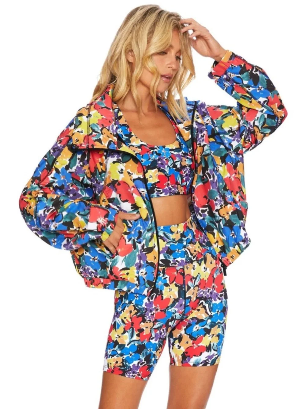 NEW Revolve Beach Riot Erica Jacket Buttercup Floral Small